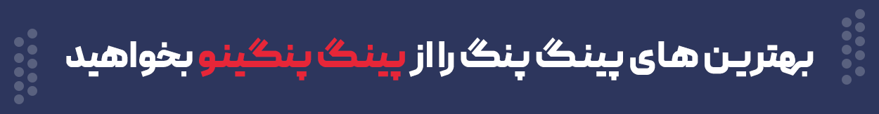 بهترین سایت خرید لوازم پینگ پنگ در ایران