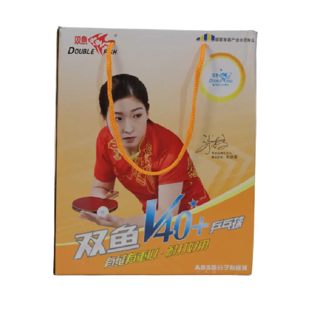 توپ پینگ پنگ +V40 یک ستاره دبل فیش 100 تایی