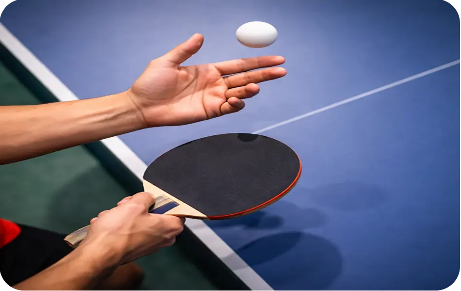 قوانین رویه مشکی و قرمز راکت پینگ پنگ